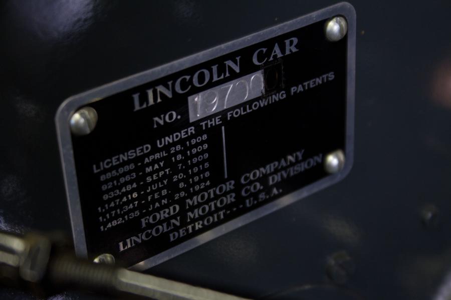  Lincoln Sport Phaeton 1924 года  (фото 6 из 20)